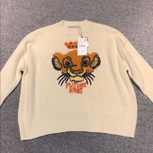 Zara | Sweaters | Zara Lion King Cream 